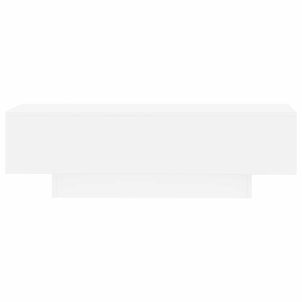 vidaXL Coffee Table White 100x49.5x31 cm Engineered Wood