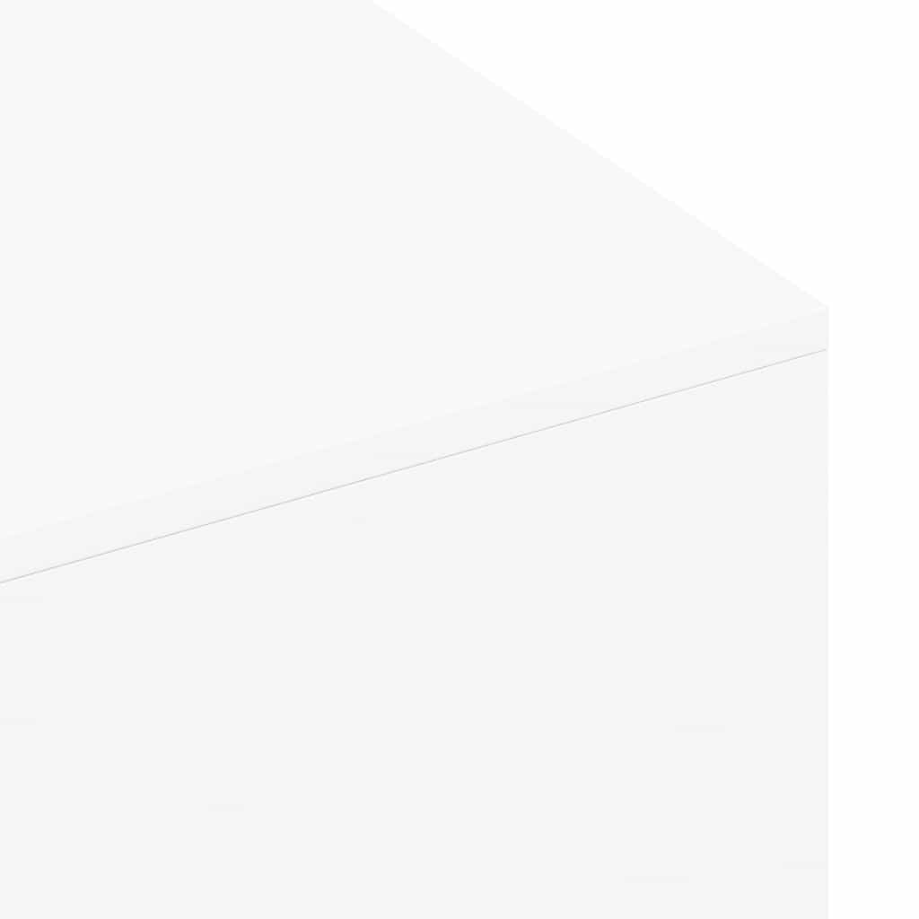 vidaXL Coffee Table White 100x49.5x31 cm Engineered Wood