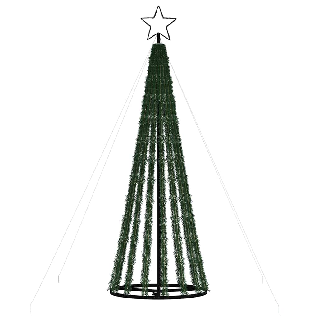 vidaXL LED Christmas Tree 275 LEDs Colourful 180 cm