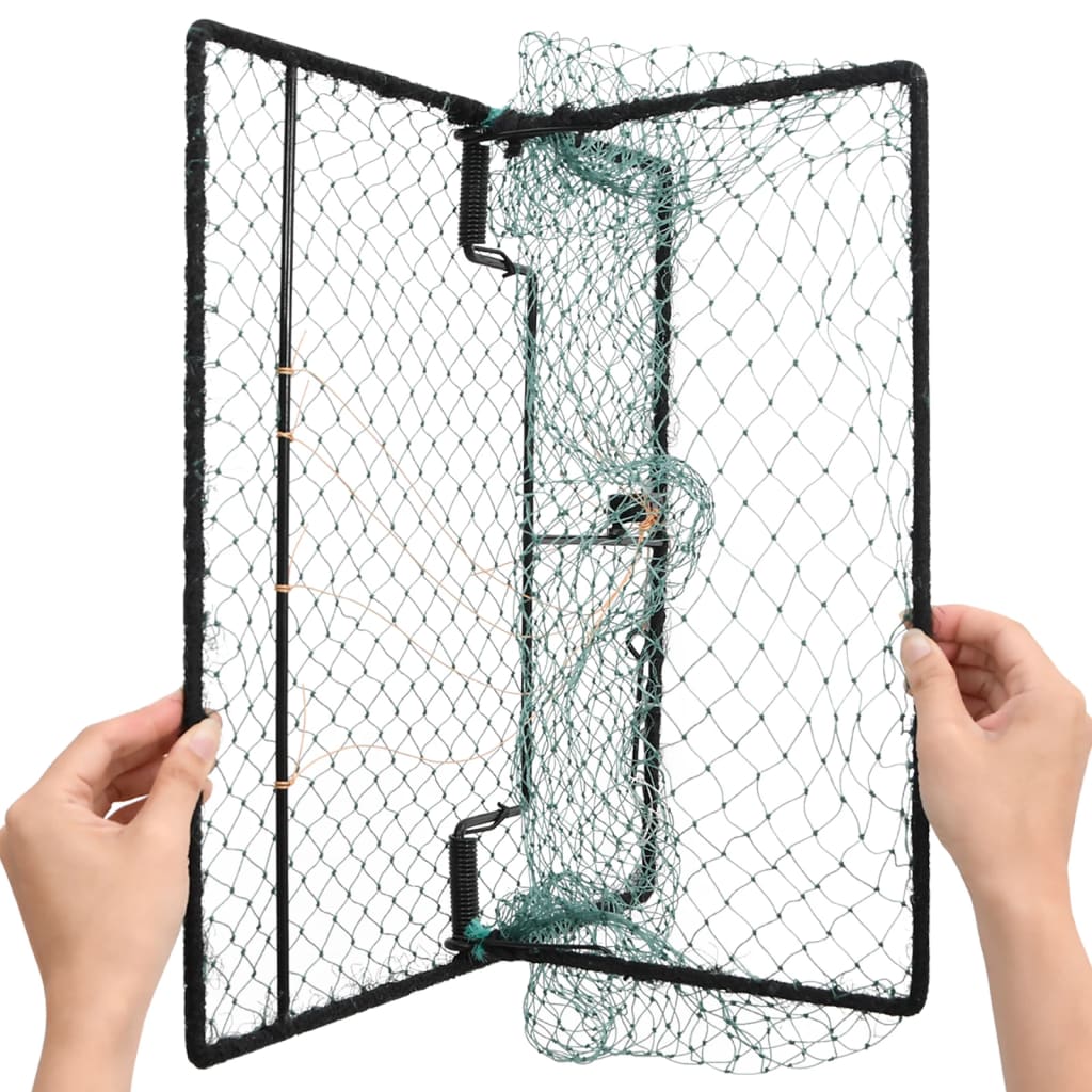 vidaXL Bird Trap Green 50x40 cm Steel