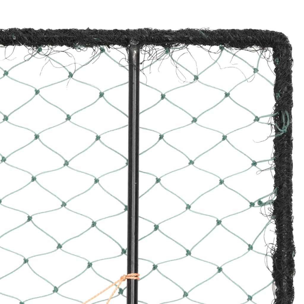 vidaXL Bird Trap Green 50x40 cm Steel