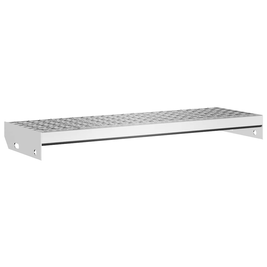 vidaXL Grate Step 70x24x7 cm Galvanised Steel