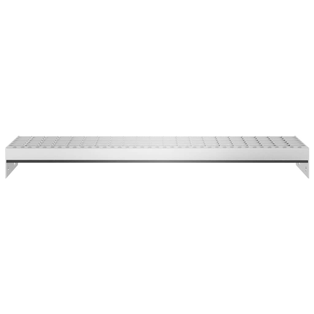 vidaXL Grate Step 70x24x7 cm Galvanised Steel