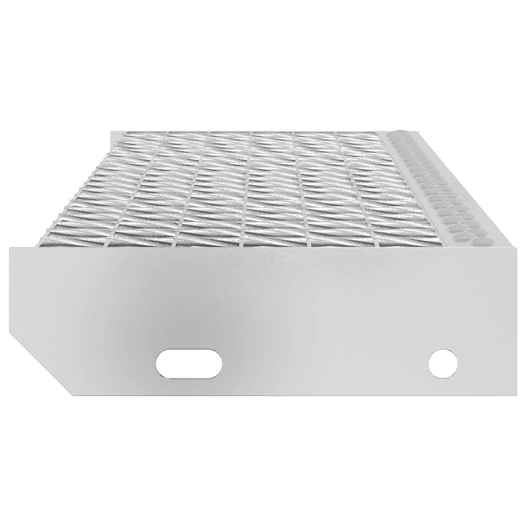 vidaXL Grate Step 70x24x7 cm Galvanised Steel