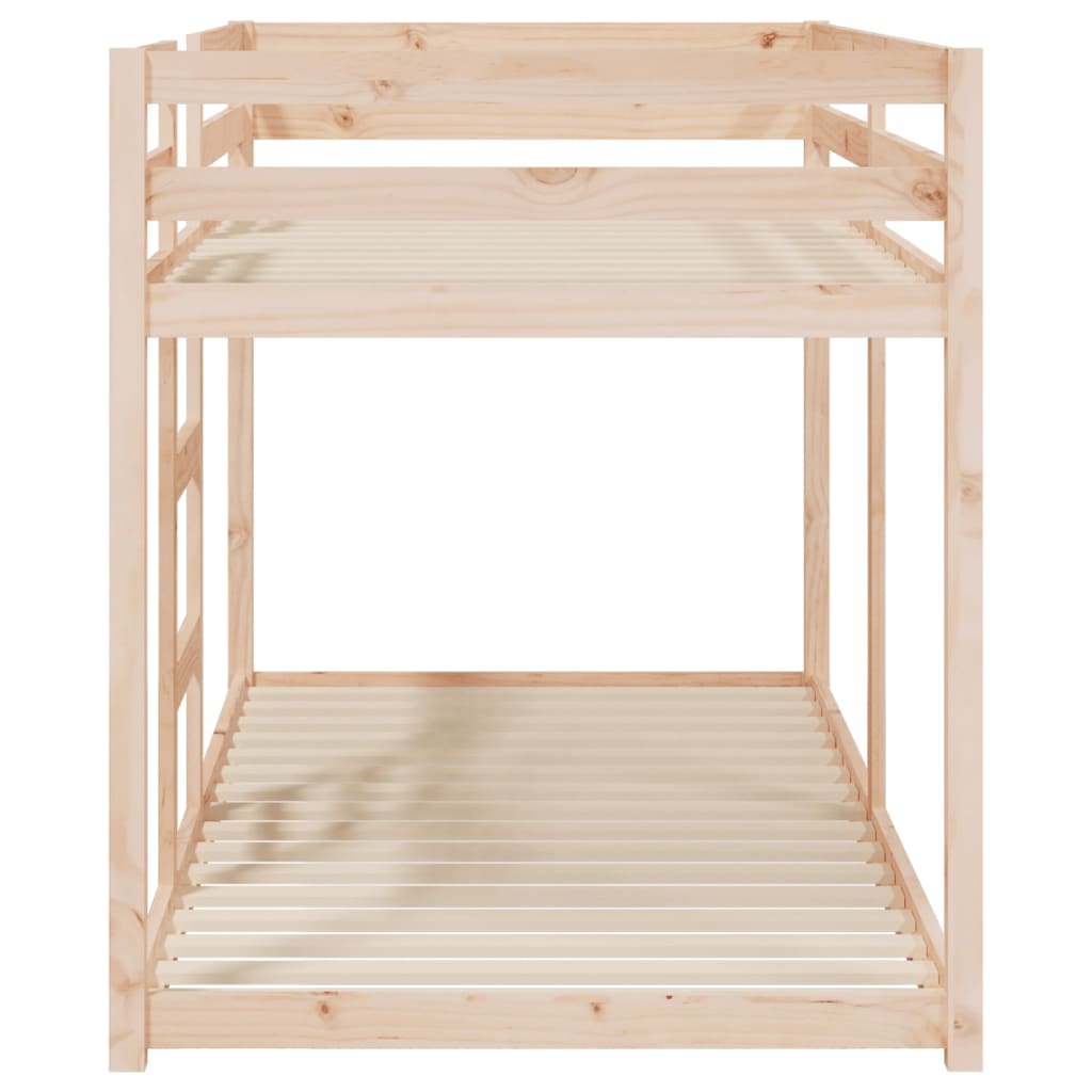 vidaXL Bunk Bed without Mattress 90x200 cm Solid Wood Pine