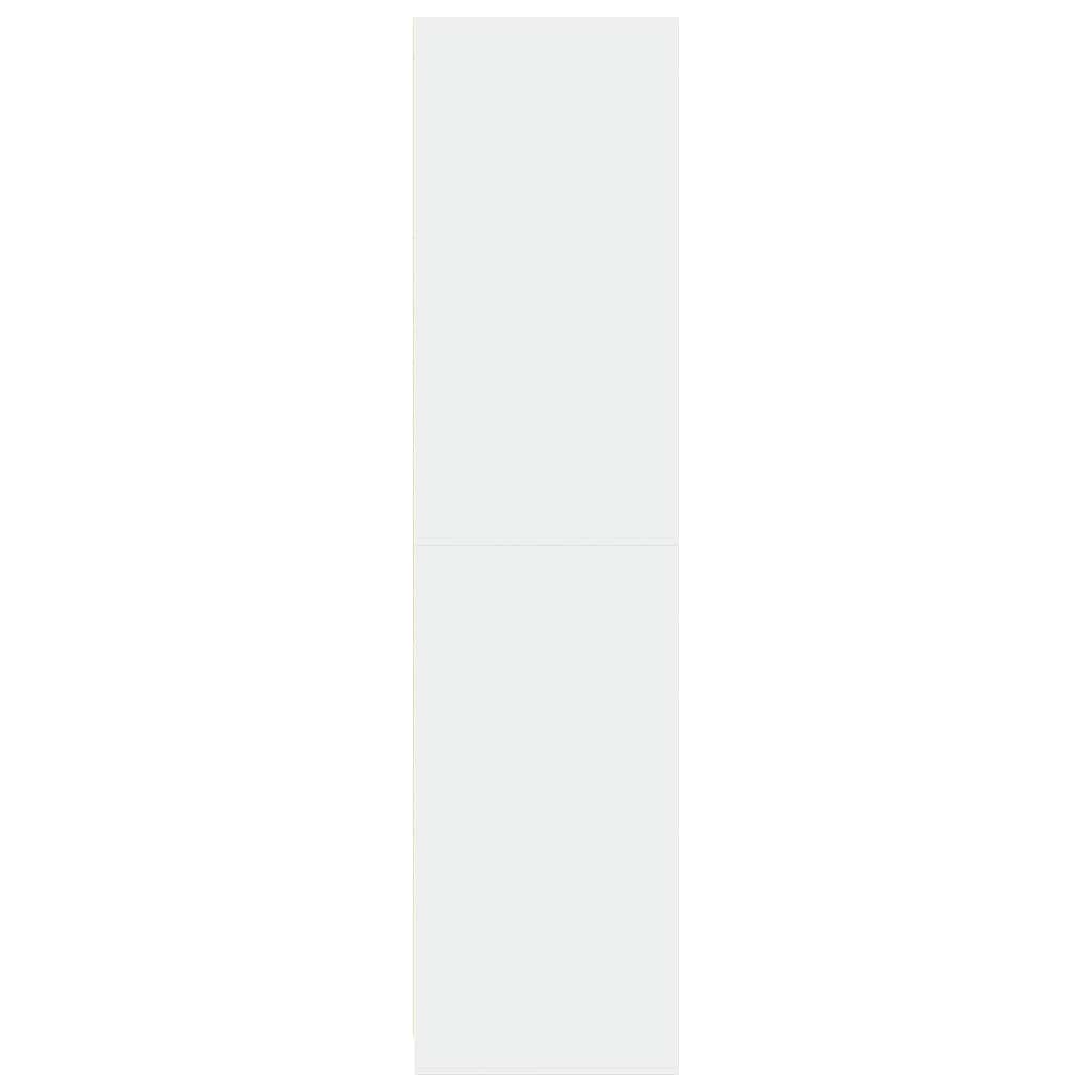 vidaXL Wardrobe White 30x50x200 cm Engineered Wood
