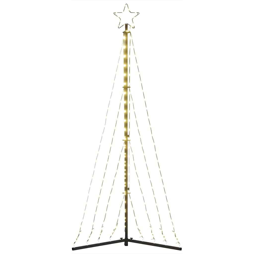vidaXL LED Christmas Tree 339 LEDs Warm White 187 cm