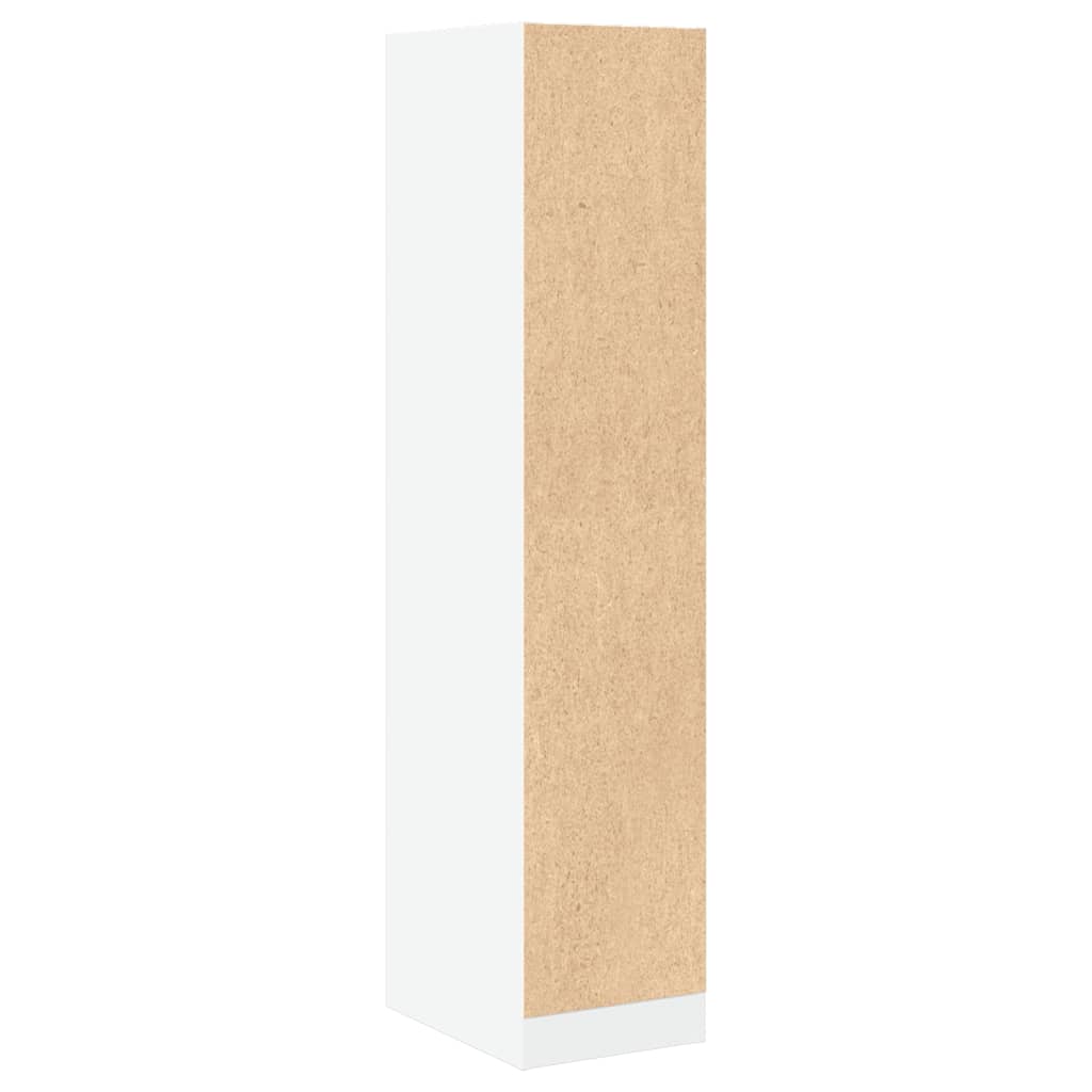 vidaXL Apothecary Cabinet White 30x41x144.5 cm Engineered Wood