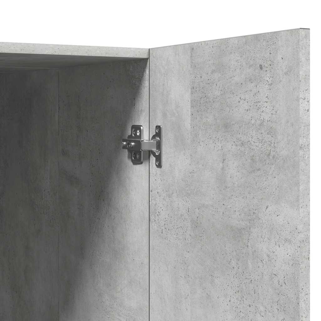 vidaXL Washing Machine Cabinet Concrete Grey 70.5x71.5x91.5 cm