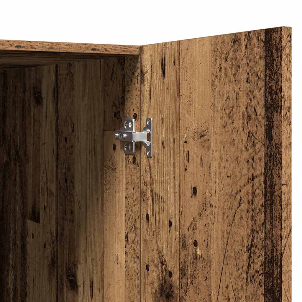 vidaXL Washing Machine Cabinet Old Wood 70.5x71.5x91.5 cm