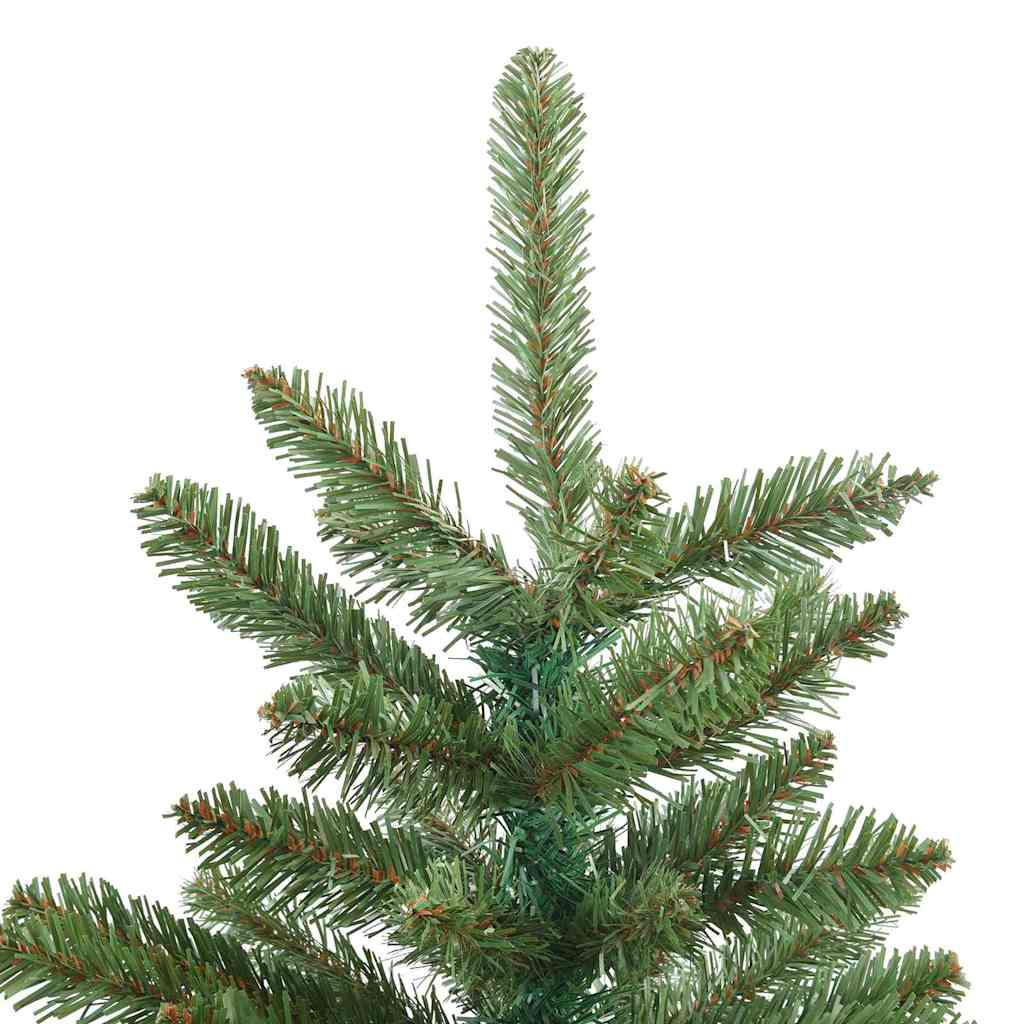 vidaXL Artificial Hinged Christmas Tree Green 150 cm PVC, steel