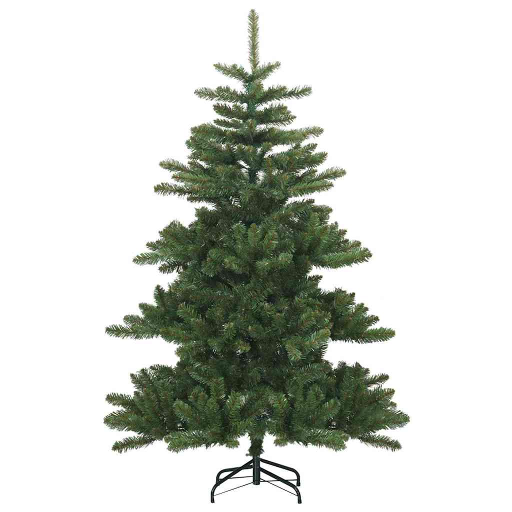 vidaXL Artificial Hinged Christmas Tree Green 150 cm PVC, steel