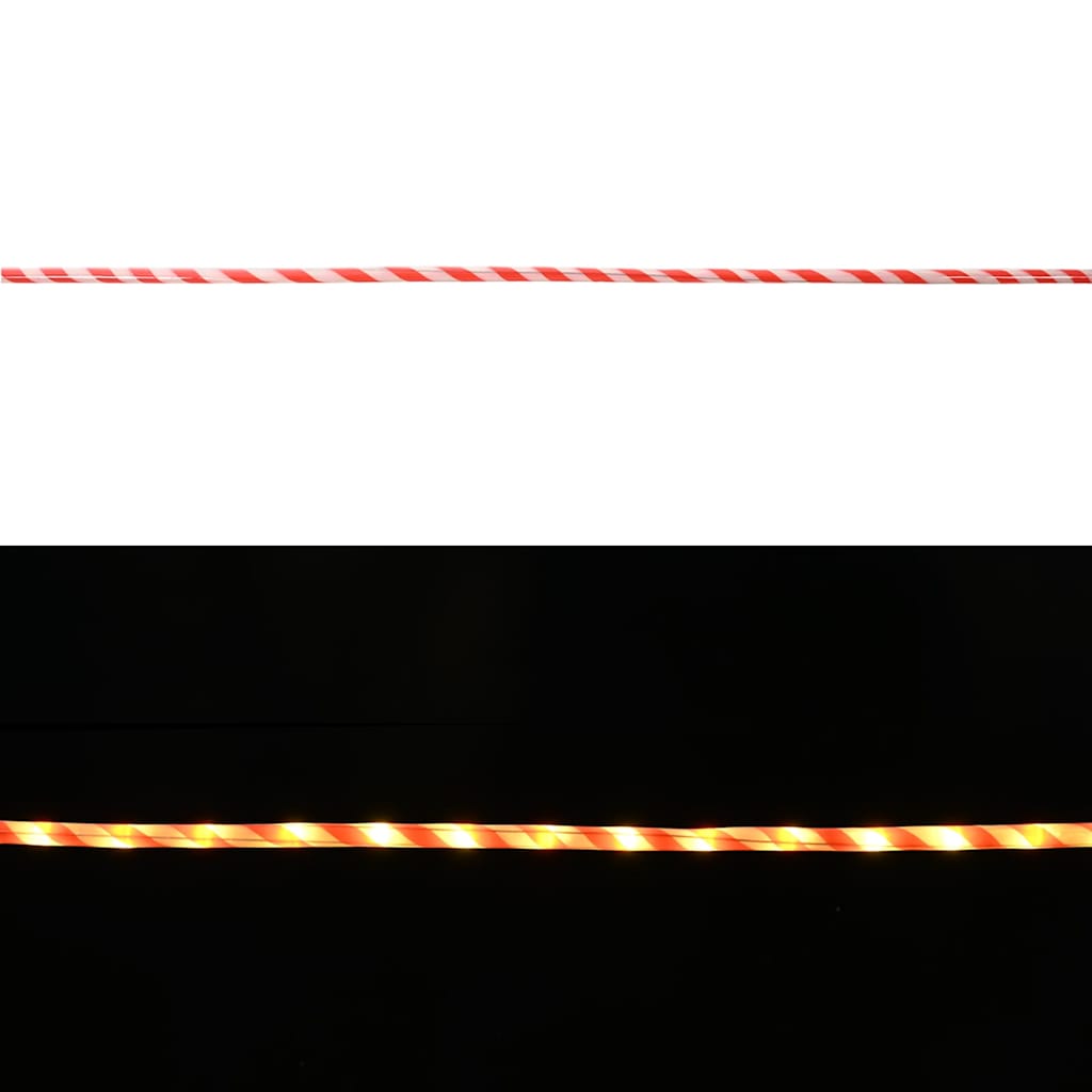 vidaXL Rope Light with 480 LEDs Warm White 20 m PVC