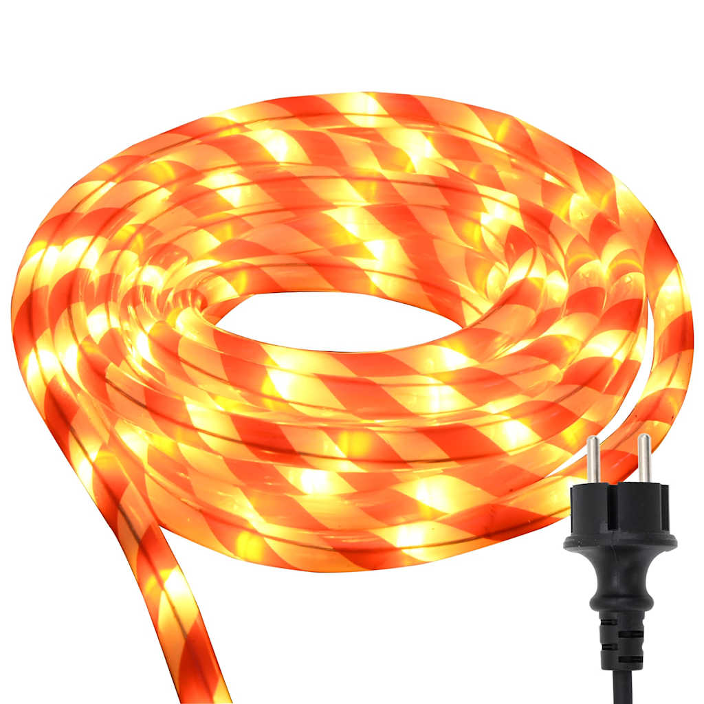 vidaXL Rope Light with 480 LEDs Warm White 20 m PVC