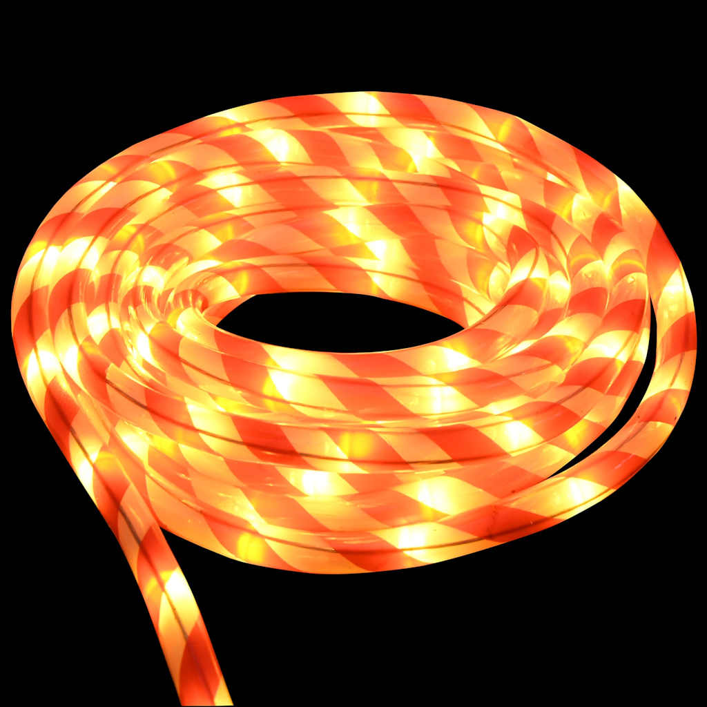 vidaXL Rope Light with 480 LEDs Warm White 20 m PVC