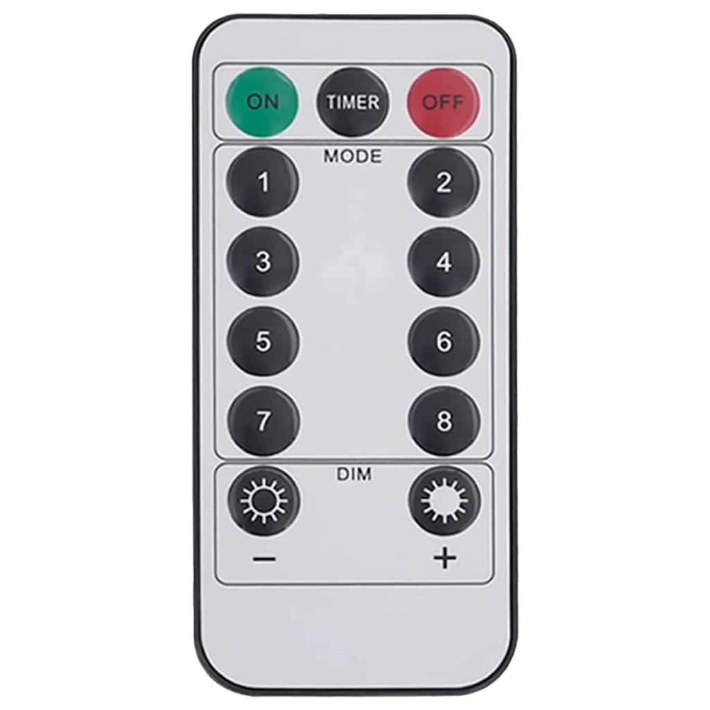 vidaXL Rope Light with 480 LEDs Warm White 20 m PVC