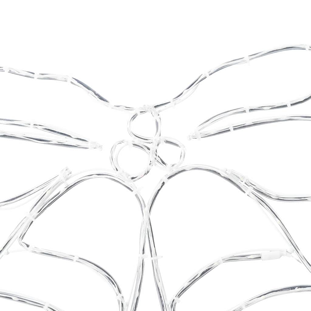 vidaXL Christmas Bell with 144 LEDs Multicolour 56 x 46 cm PVC